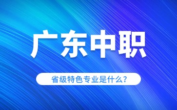 廣東中職省級特色專業(yè)是什么?
